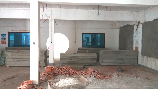 FPB輕質(zhì)復(fù)合墻板施工案例