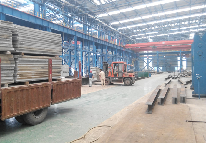 鋼廠輕質(zhì)隔墻板施工案例