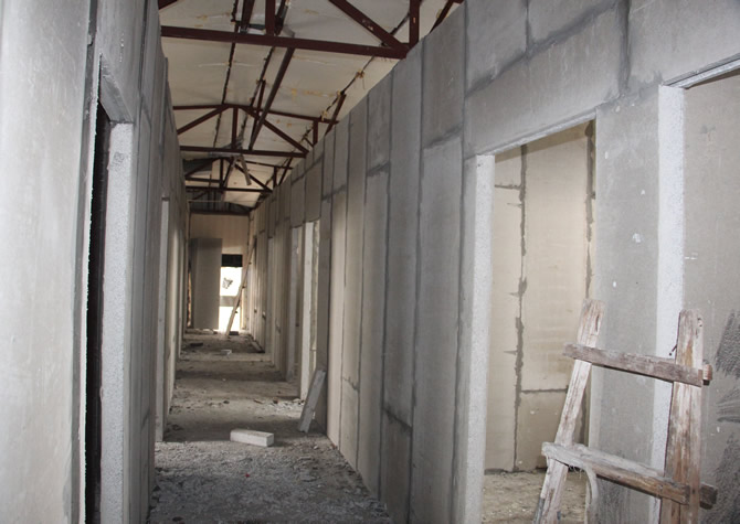 武漢睿珵酒店隔墻板案例