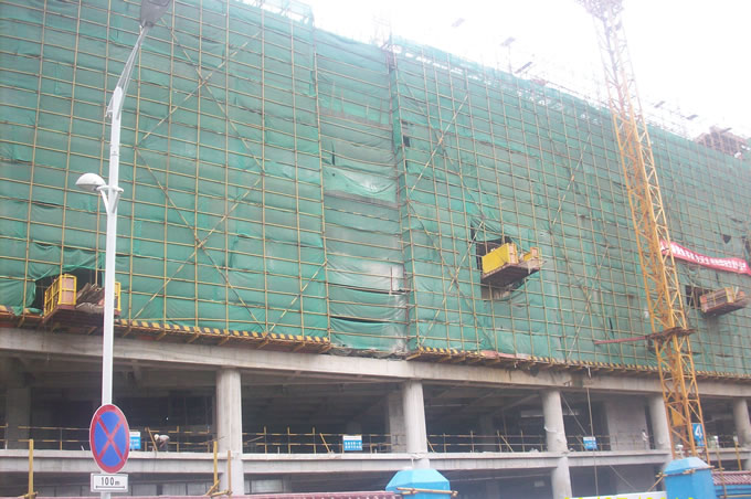 恩施雅苑酒店輕質(zhì)墻板施工案例