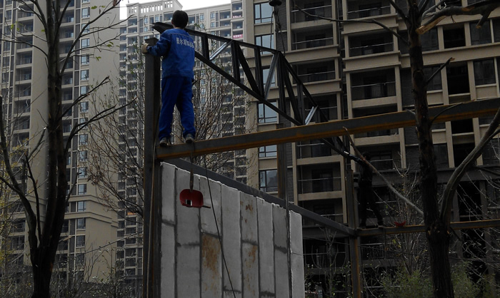 金地雄楚輕質(zhì)墻板使用案例