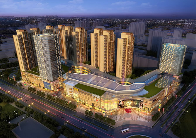 麻城廣場輕質(zhì)隔墻板施工案例