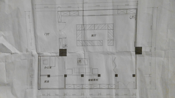 古玩店輕質(zhì)墻板施工案例