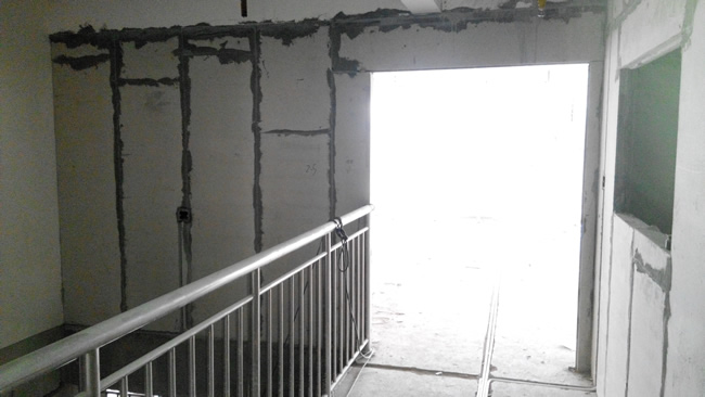 小區(qū)旺鋪輕質(zhì)復(fù)合墻板裝修案例