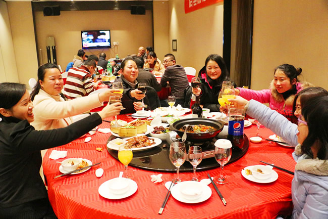 2016年博悅佳新春年會(huì)，大家歡聚一堂