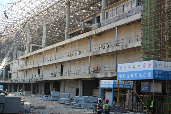 博悅佳天河機場隔墻施工項目案例欣賞