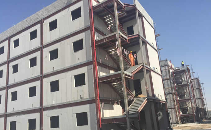 博悅佳輕質(zhì)隔墻板國外大規(guī)模應(yīng)用