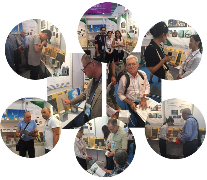 第118屆廣交會(huì)現(xiàn)場(chǎng)博悅佳隔墻板及軟瓷產(chǎn)品備受矚目