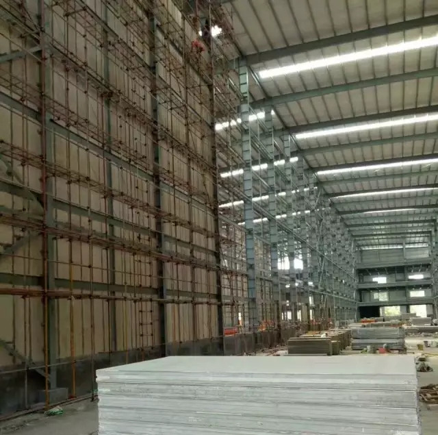 博悅佳輕質(zhì)隔墻板在鋼結(jié)構(gòu)建筑中的應用案例