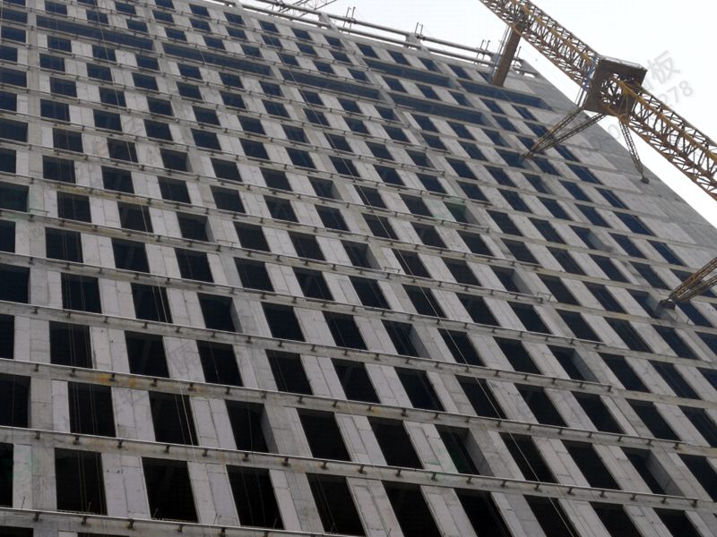 博悅佳輕質(zhì)隔墻施工案例——寫字樓外墻工程