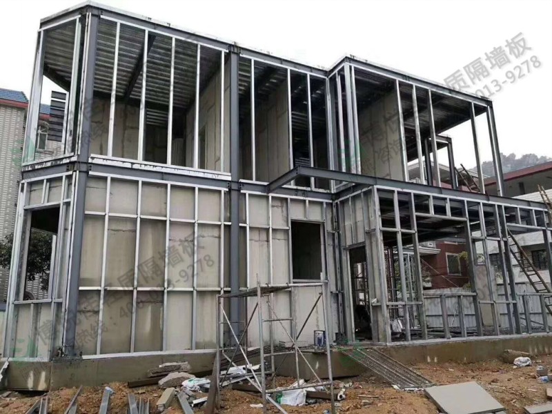 韓國(guó)首爾別墅 輕質(zhì)隔墻工程案例