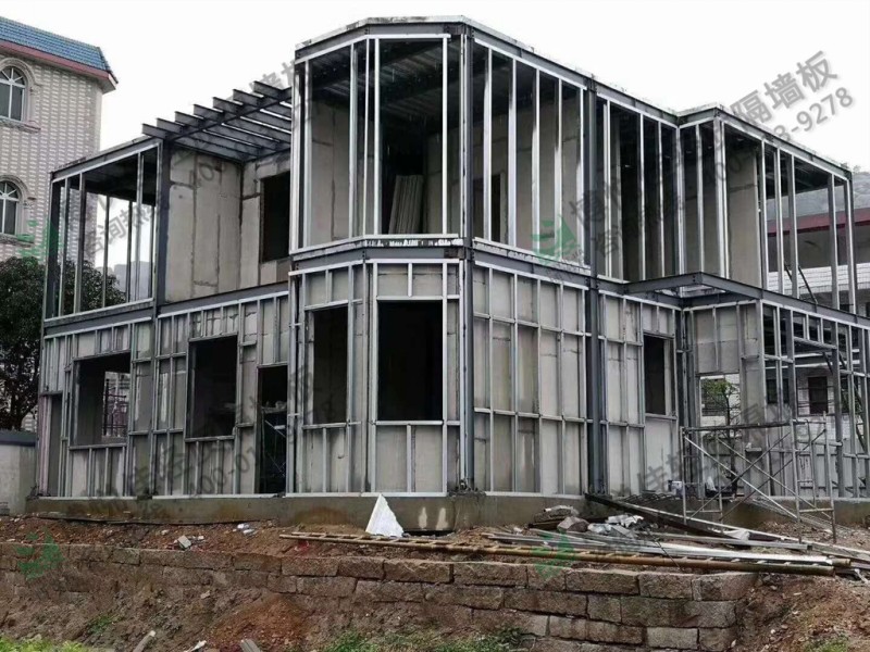 韓國(guó)首爾別墅 輕質(zhì)隔墻工程案例