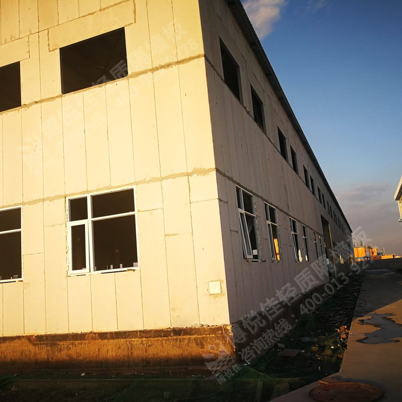 工業(yè)廠房輕質(zhì)隔墻板外墻工程案例