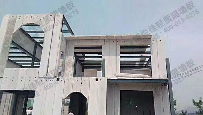 博悅佳輕質隔墻板在鋼結構中的應用案例