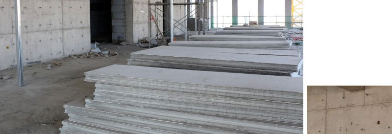 武漢漢陽(yáng)摩爾城二期輕質(zhì)隔墻工程