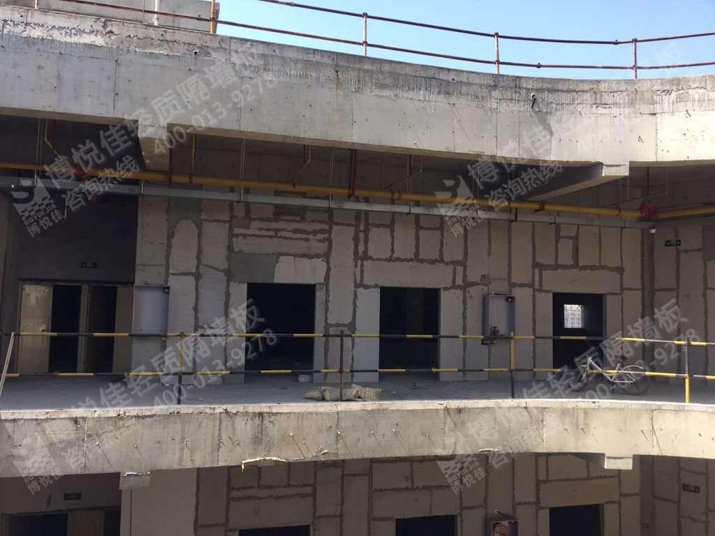 博悅佳輕質(zhì)隔墻板 弧形墻面也能輕松搞定