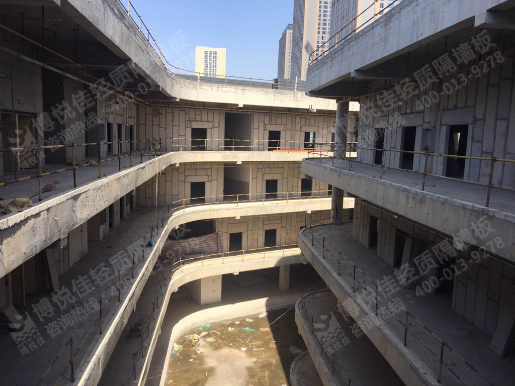 博悅佳輕質(zhì)隔墻板 弧形墻面也能輕松搞定