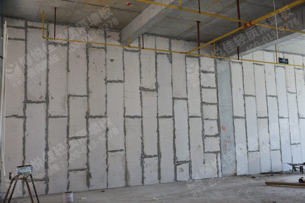 博悅佳工程案例圖片欣賞:新城陽光國際廣場輕質(zhì)隔墻工程