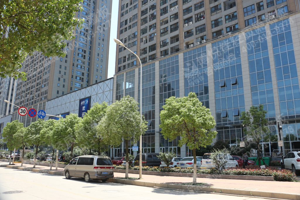 博悅佳工程案例圖片欣賞：新城陽光國際廣場輕質(zhì)隔墻工程