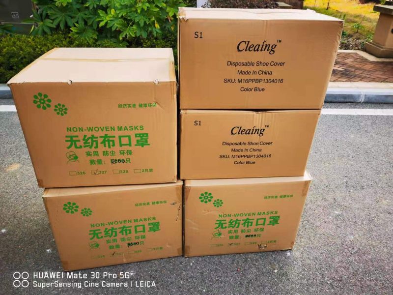 疫情無情人有情！博悅佳第二次向湖北鄂州捐贈防護(hù)口罩和手套