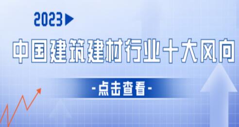 2023年中國建筑建材行業(yè)十大風向