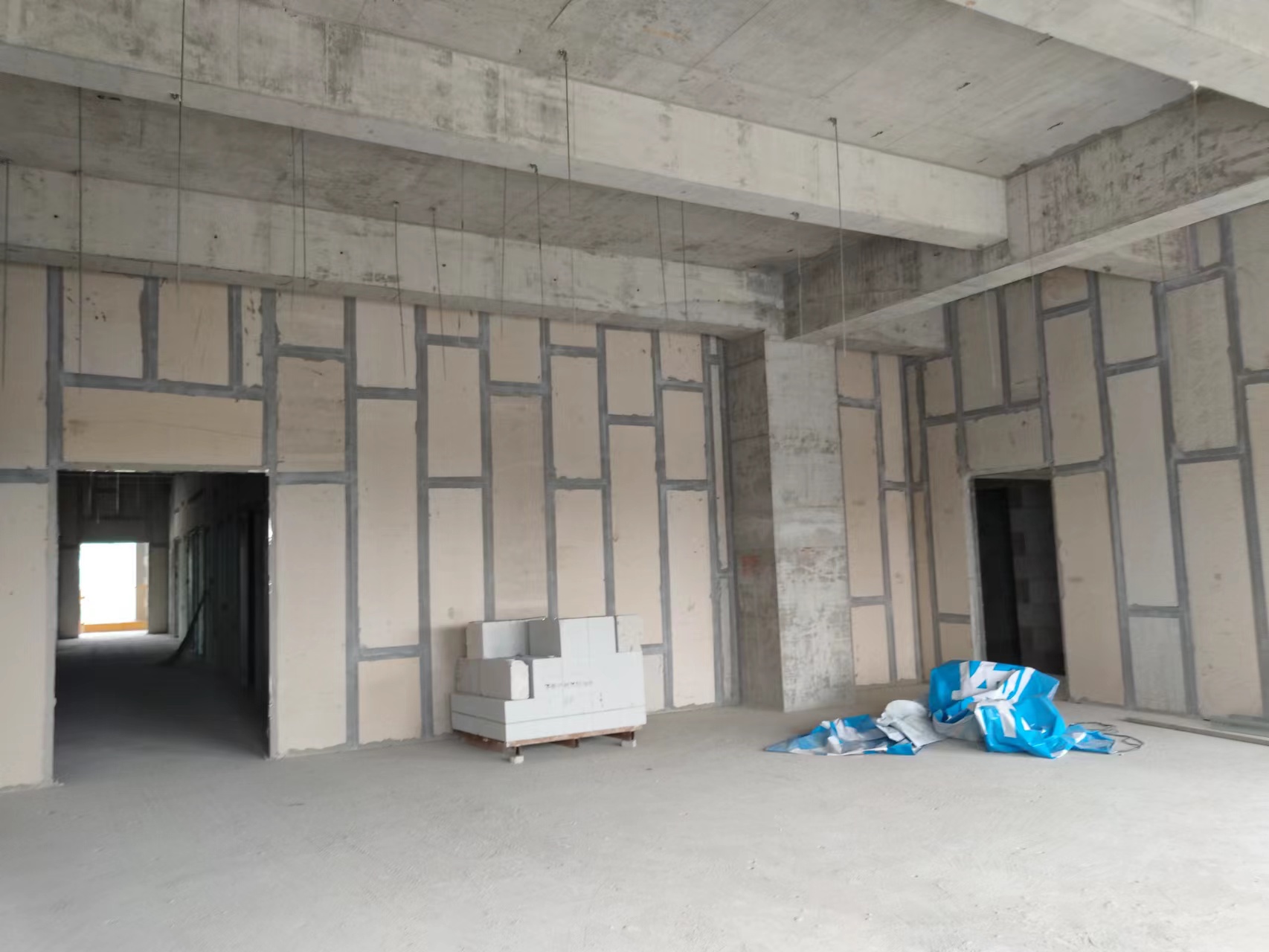 金銀湖協(xié)和西院二期隔墻工程