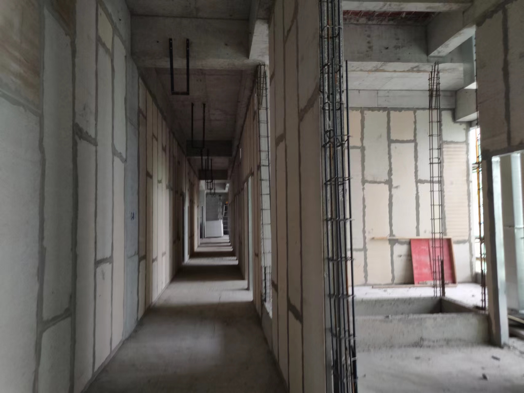 金銀湖協(xié)和西院二期隔墻工程